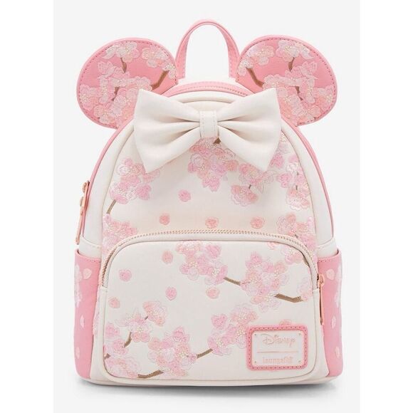 Loungefly Disney Minnie Mouse Cherry Blossom Ears Mini Backpack main image 6